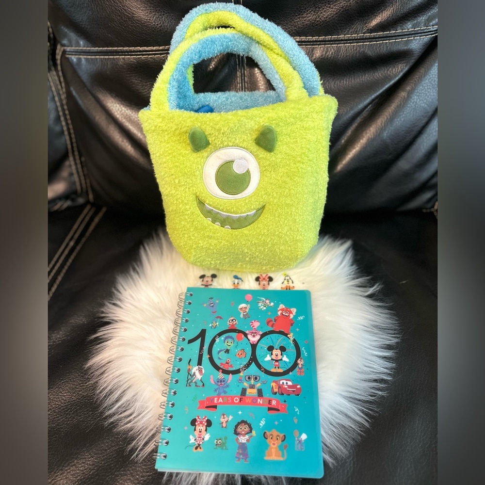 NEW Miniso X Disney Series Plush Handbags + Disney journal